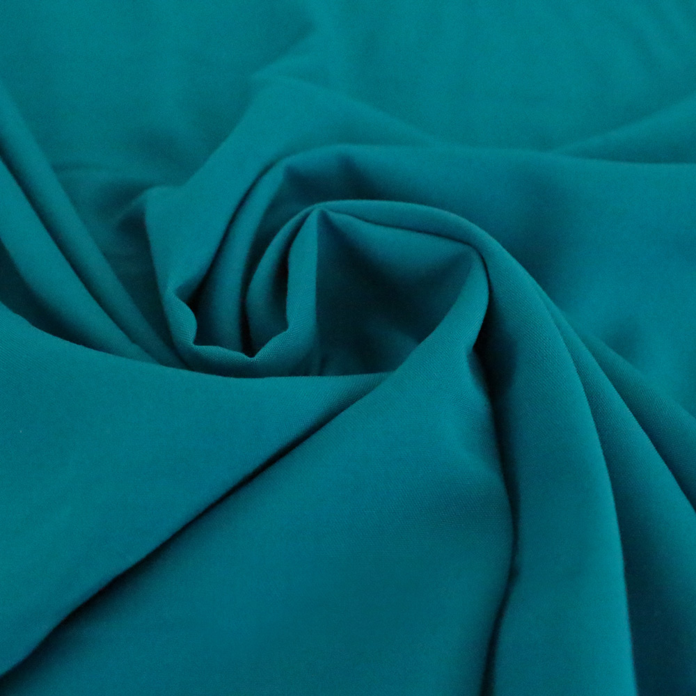 Viscose turquoise Tissu de collection MounaSew