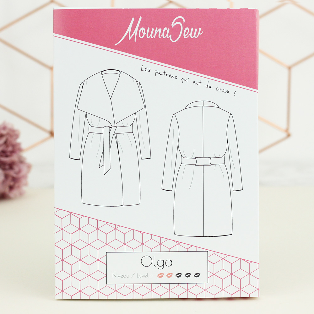 Patron de couture manteau Olga